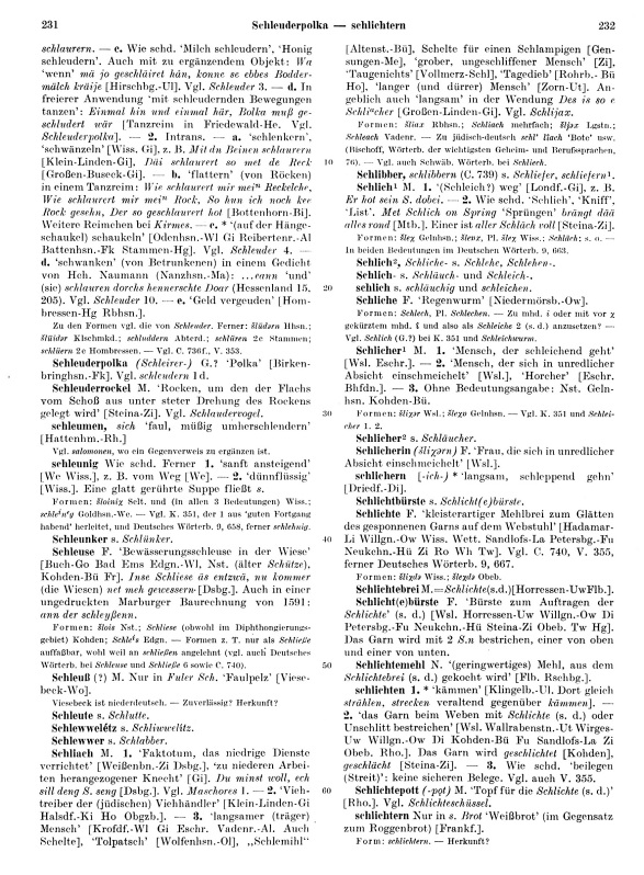 Click to enlarge Page View: Volume 3, Columns 231–232