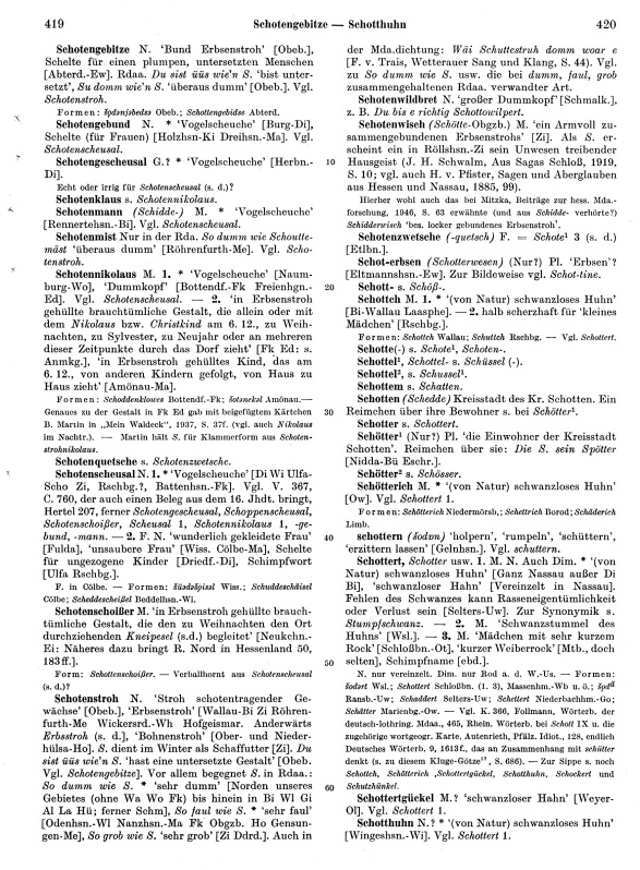 Seitenanzeige: Band 3, Spalten 419–420