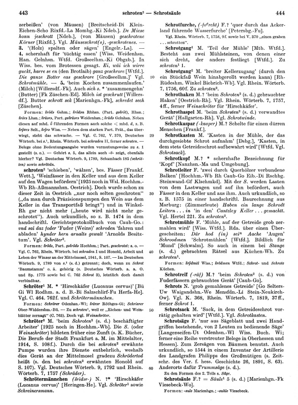 Page View: Volume 3, Columns 443–444