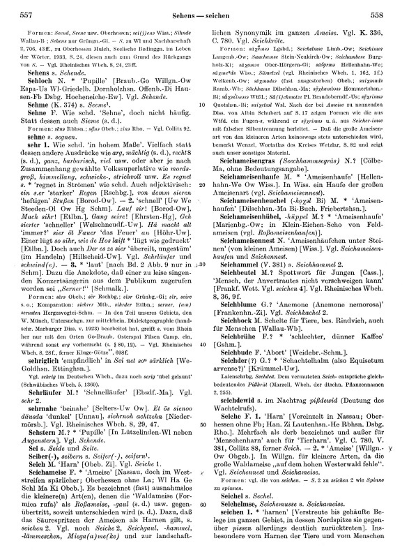 Seitenanzeige: Band 3, Spalten 557–558