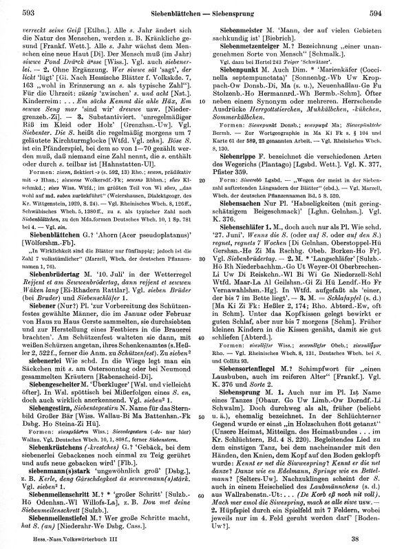 Click to enlarge Page View: Volume 3, Columns 593–594