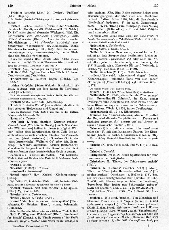Click to enlarge Page View: Volume 4, Columns 129–130