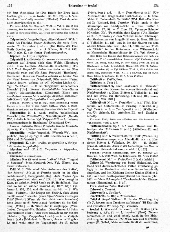 Page View: Volume 4, Columns 133–134