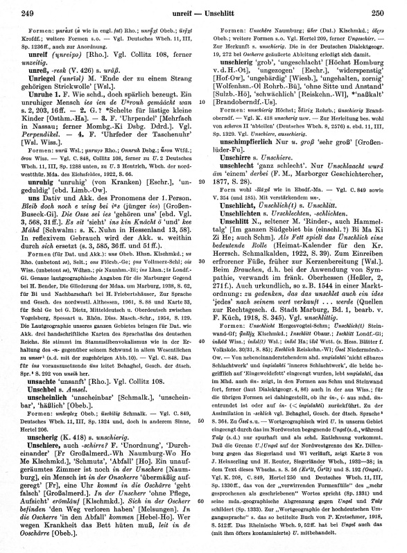 Click to enlarge Page View: Volume 4, Columns 249–250