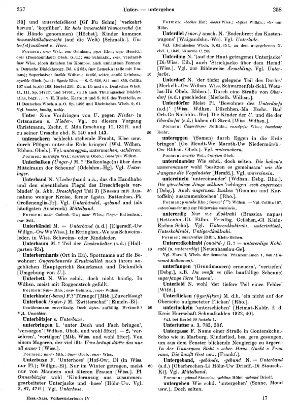 Page View: Volume 4, Columns 257–258