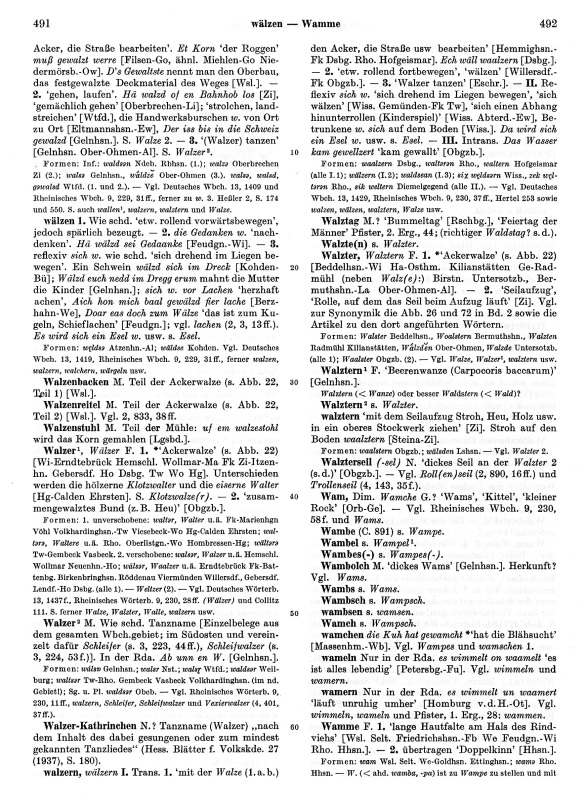 Seitenanzeige: Band 4, Spalten 491–492