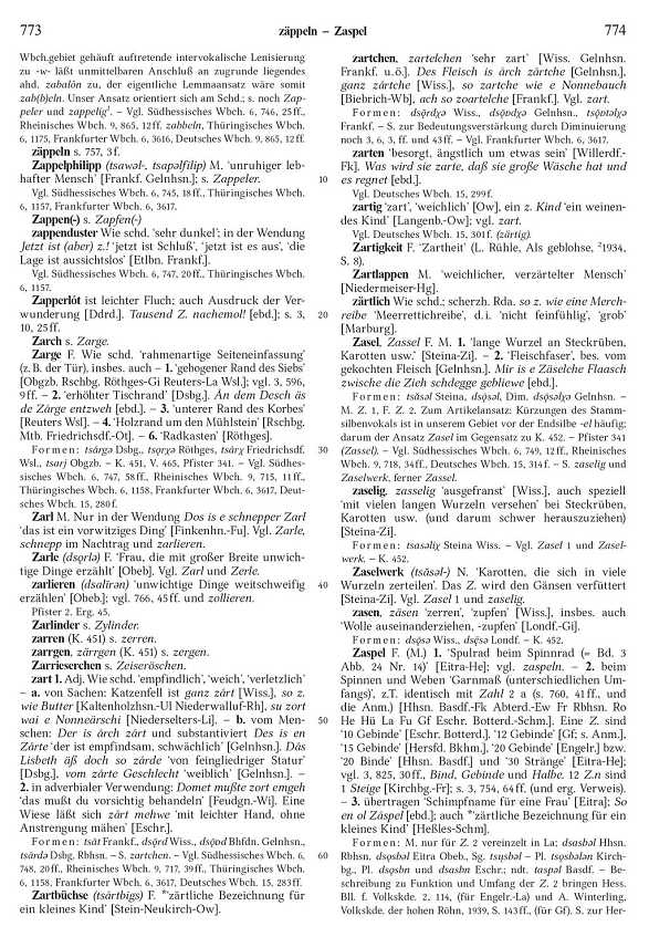 Click to enlarge Page View: Volume 4, Columns 773–774