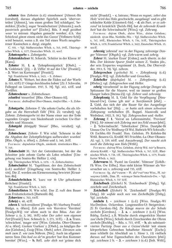 Click to enlarge Page View: Volume 4, Columns 785–786