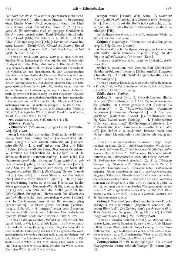 Click to enlarge Page View: Volume 4, Columns 793–794