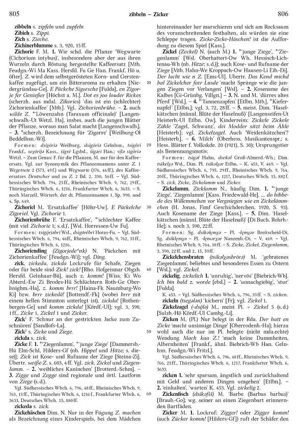 Click to enlarge Page View: Volume 4, Columns 805–806