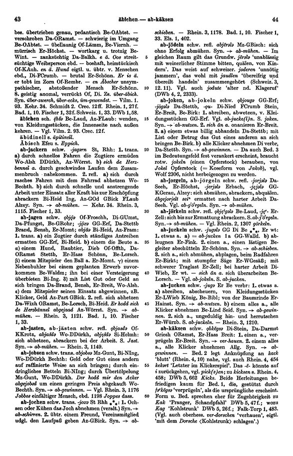 Click to enlarge Page View: Volume 1, Columns 43–44