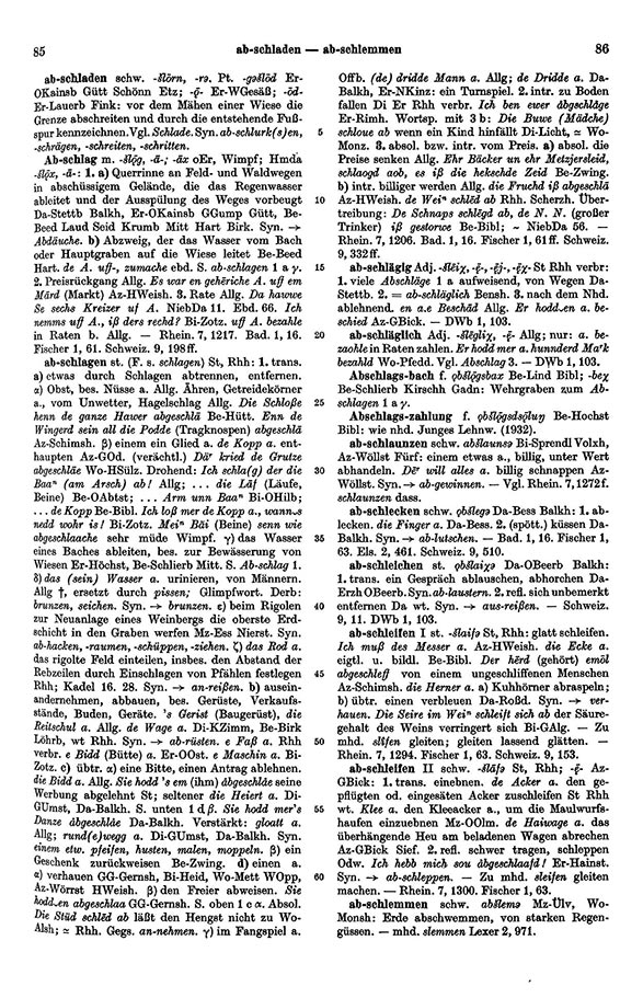 Click to enlarge Page View: Volume 1, Columns 85–86
