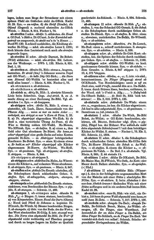 Page View: Volume 1, Columns 107–108