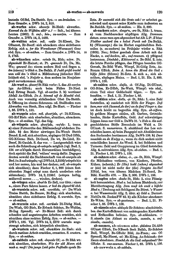 Zum Vergrößern bitte klicken Seitenanzeige: Band 1, Spalten 119–120