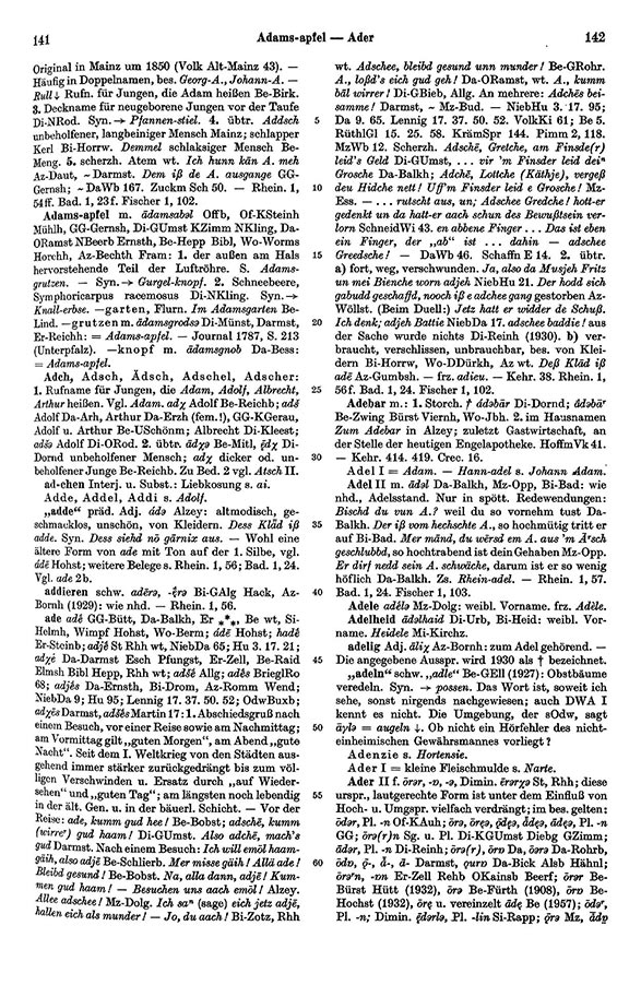 Click to enlarge Page View: Volume 1, Columns 141–142
