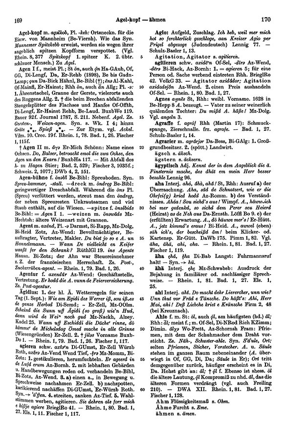 Click to enlarge Page View: Volume 1, Columns 169–170
