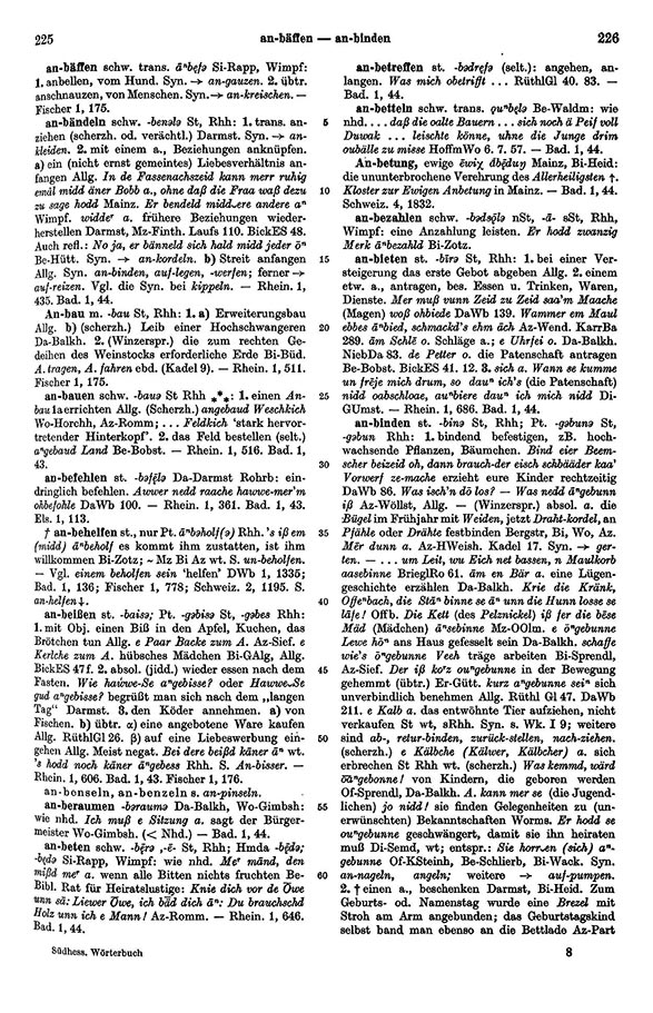 Click to enlarge Page View: Volume 1, Columns 225–226