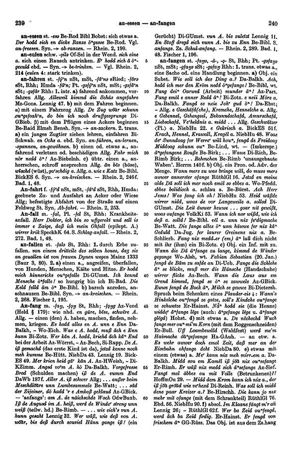 Click to enlarge Page View: Volume 1, Columns 239–240