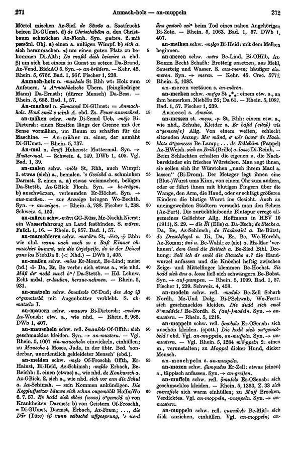 Click to enlarge Page View: Volume 1, Columns 271–272