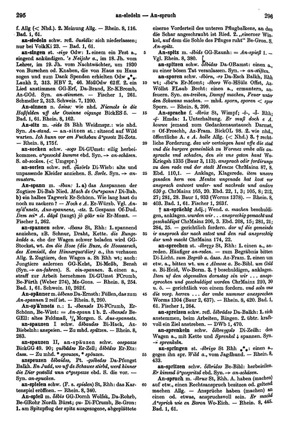 Click to enlarge Page View: Volume 1, Columns 295–296