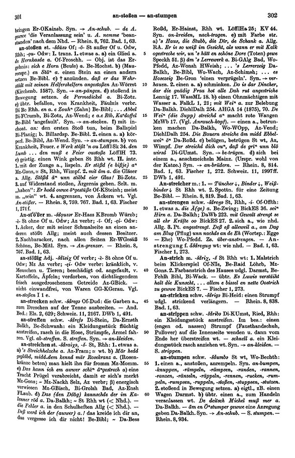 Page View: Volume 1, Columns 301–302