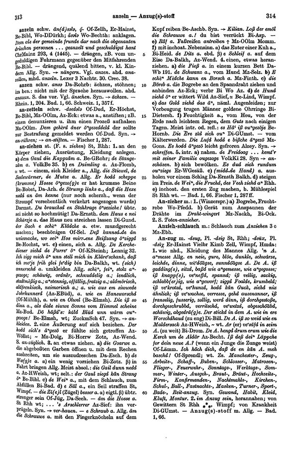 Click to enlarge Page View: Volume 1, Columns 313–314