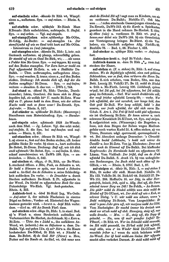 Zum Vergrößern bitte klicken Seitenanzeige: Band 1, Spalten 419–420