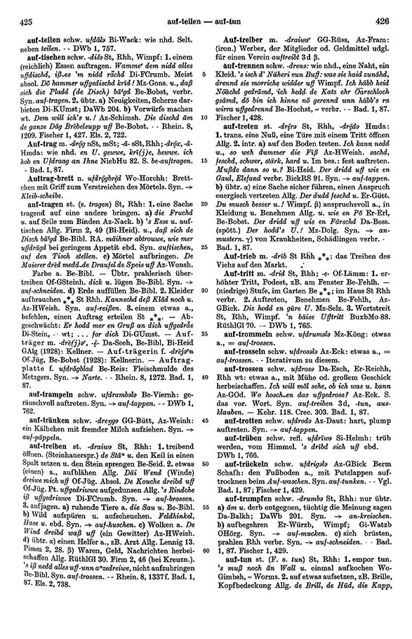 Seitenanzeige: Band 1, Spalten 425–426