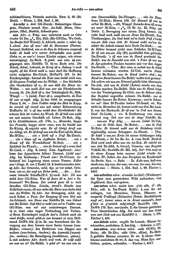 Seitenanzeige: Band 1, Spalten 443–444