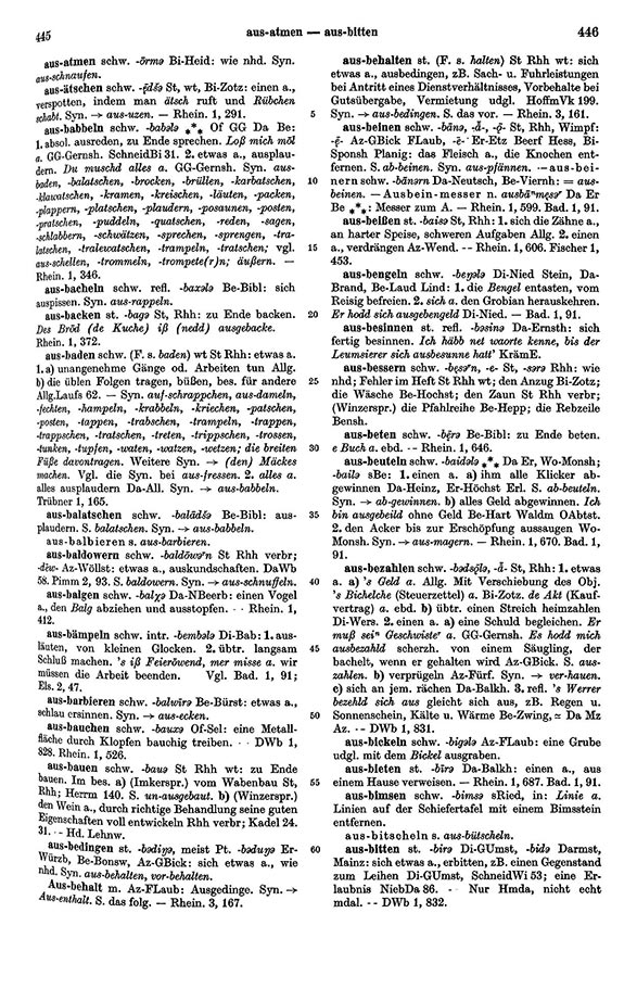 Seitenanzeige: Band 1, Spalten 445–446