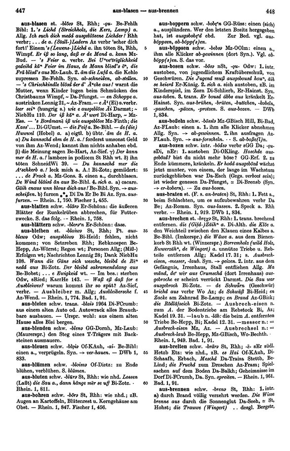 Page View: Volume 1, Columns 447–448