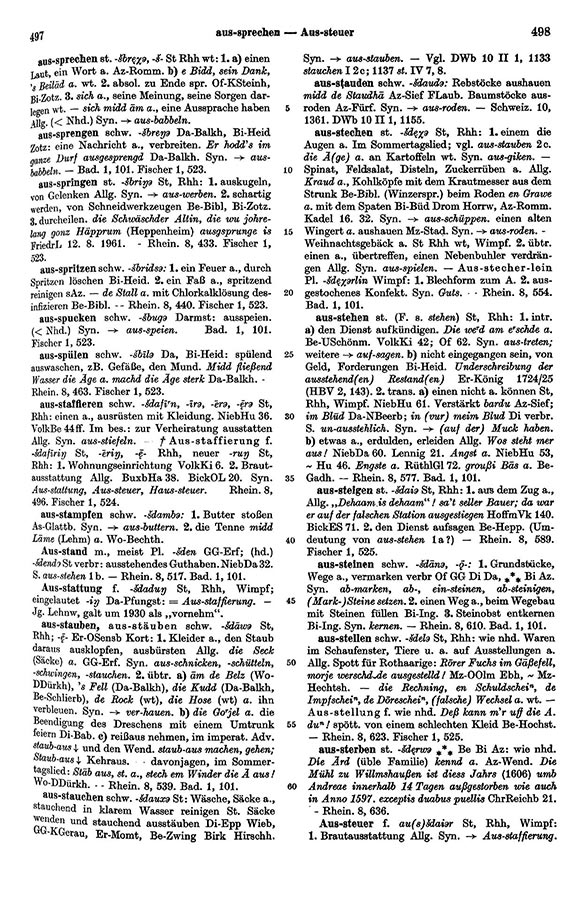 Page View: Volume 1, Columns 497–498