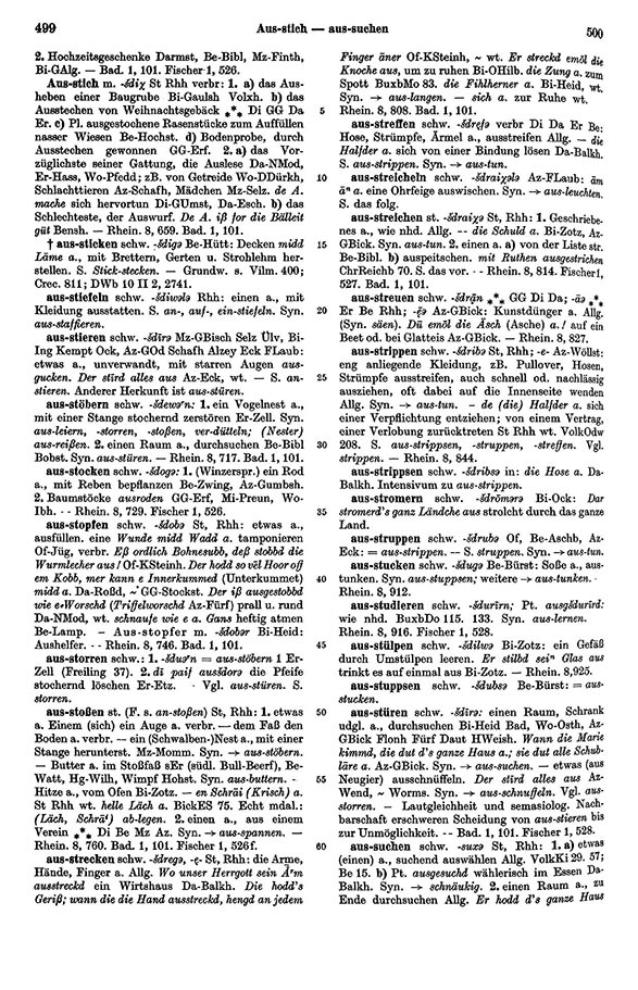 Page View: Volume 1, Columns 499–500
