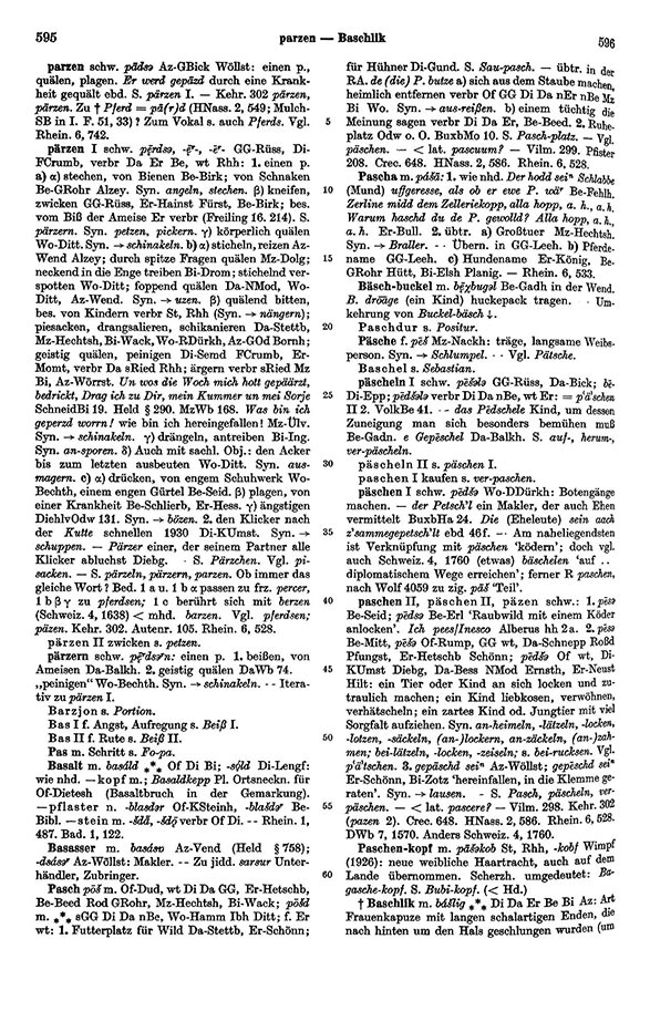 Click to enlarge Page View: Volume 1, Columns 595–596