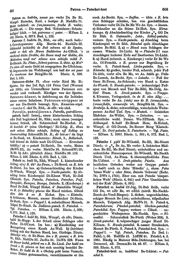 Click to enlarge Page View: Volume 1, Columns 605–606