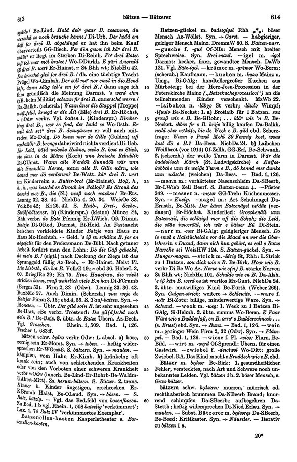 Seitenanzeige: Band 1, Spalten 613–614