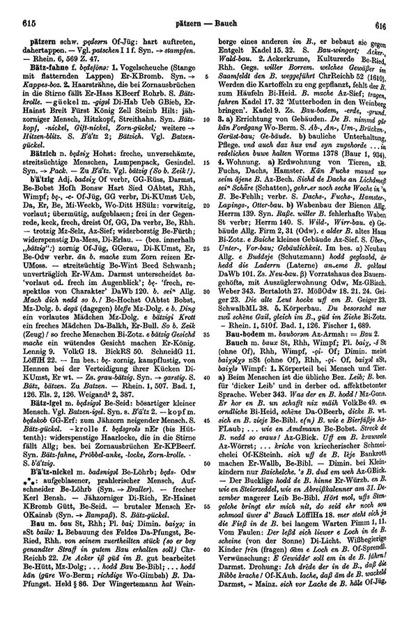 Page View: Volume 1, Columns 615–616