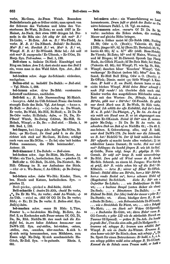 Click to enlarge Page View: Volume 1, Columns 663–664