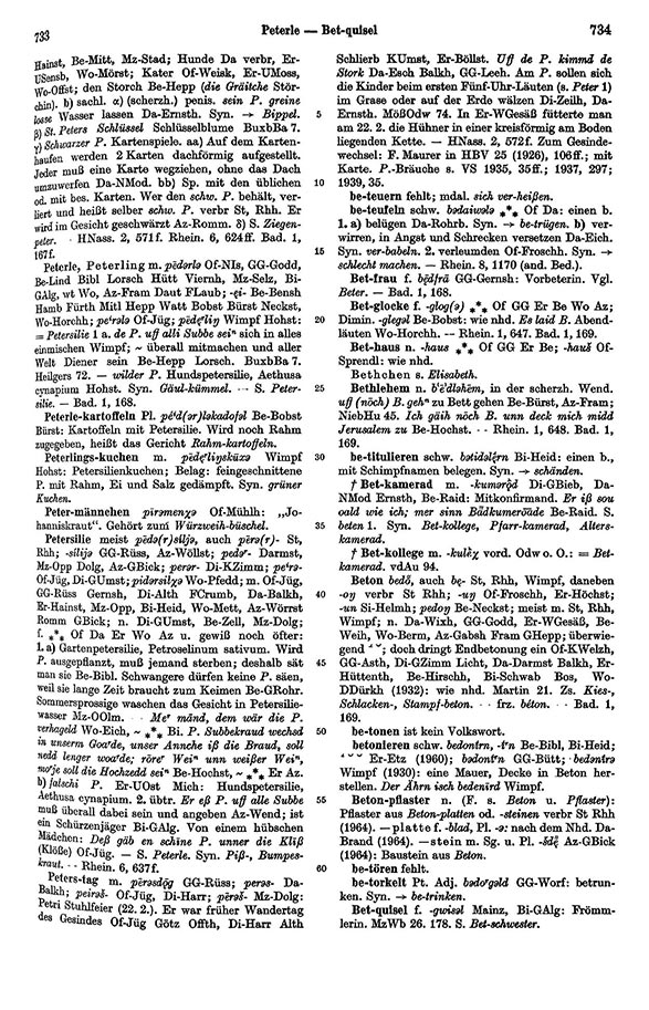 Click to enlarge Page View: Volume 1, Columns 733–734