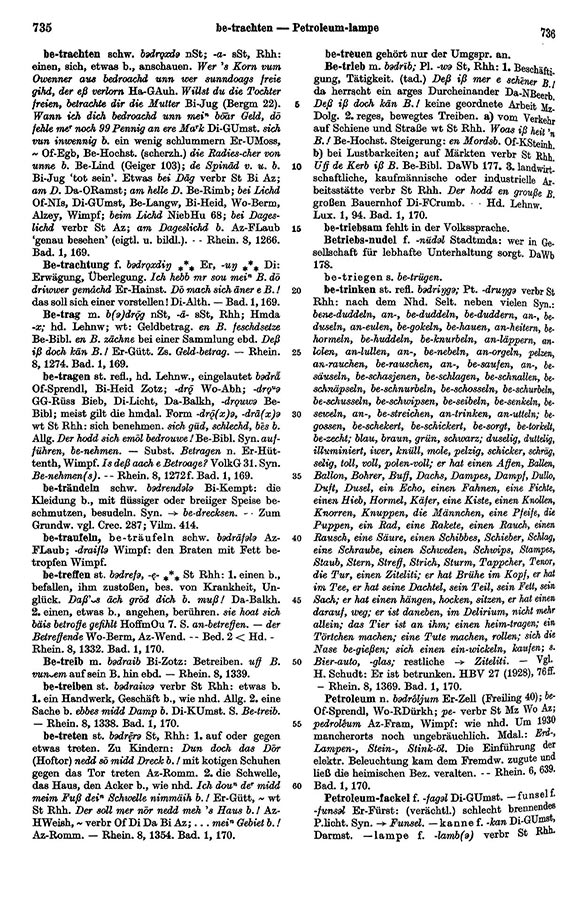 Click to enlarge Page View: Volume 1, Columns 735–736