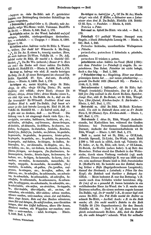 Click to enlarge Page View: Volume 1, Columns 737–738