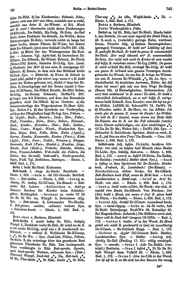 Click to enlarge Page View: Volume 1, Columns 741–742