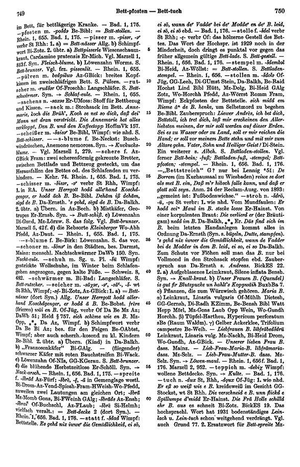 Page View: Volume 1, Columns 749–750