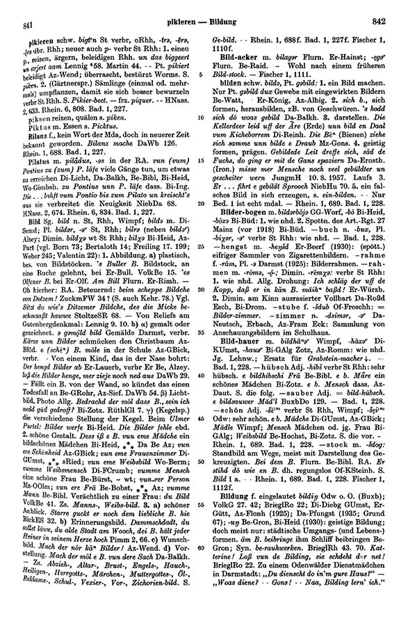 Click to enlarge Page View: Volume 1, Columns 841–842
