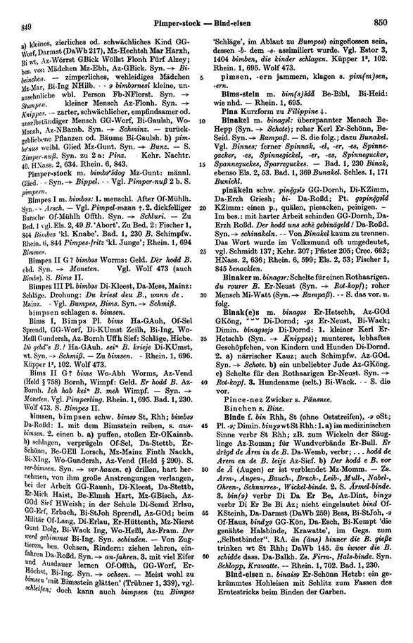 Zum Vergrößern bitte klicken Seitenanzeige: Band 1, Spalten 849–850