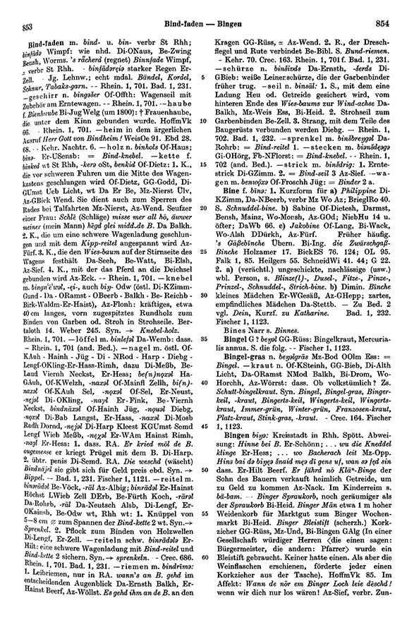 Zum Vergrößern bitte klicken Seitenanzeige: Band 1, Spalten 853–854