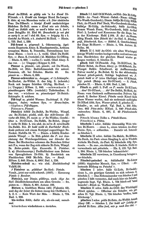 Click to enlarge Page View: Volume 1, Columns 875–876