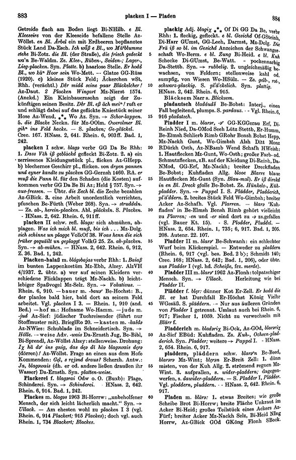 Click to enlarge Page View: Volume 1, Columns 883–884