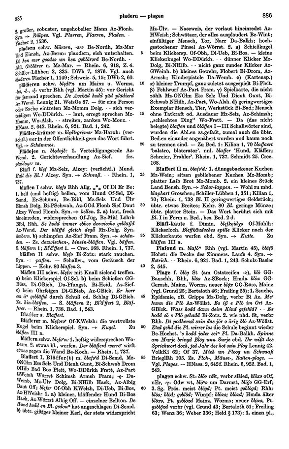 Page View: Volume 1, Columns 885–886