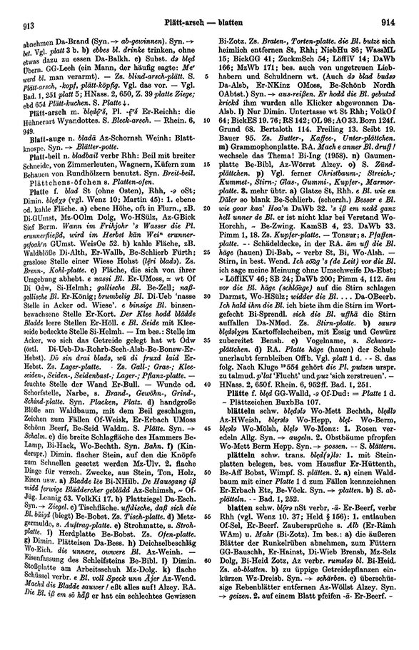 Click to enlarge Page View: Volume 1, Columns 913–914